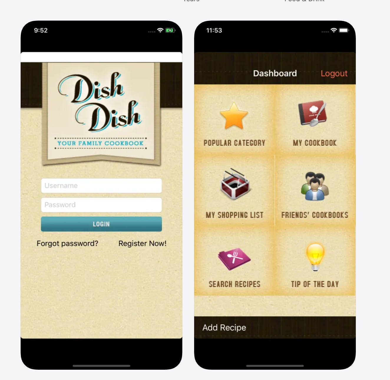 Adil Store grocery ecommerce mobile application screens